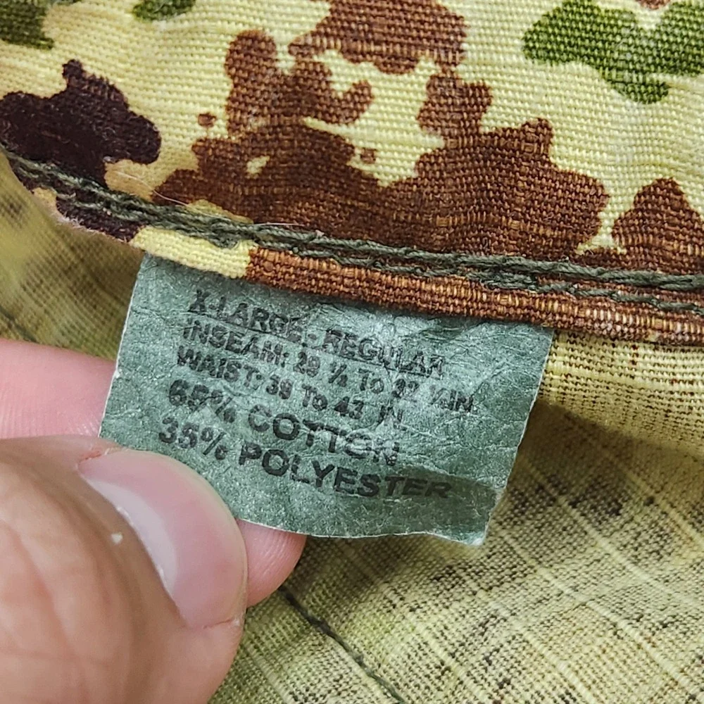 RAP4 Real Action Paintball BDU Trouser Camo Cargo Pants XL Regular Ripstop
